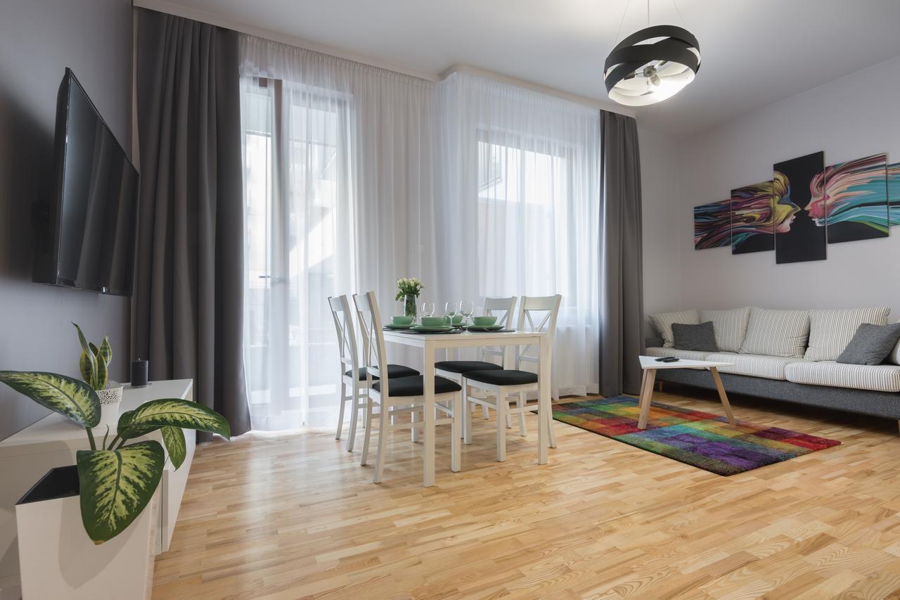 Apartamento Millennium Awangarda Grey Varsovia Exterior foto